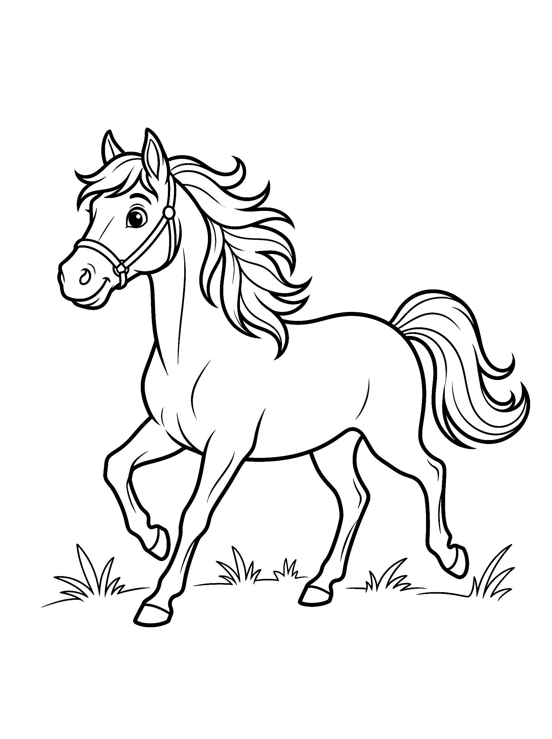 Dibujo de Caballo para colorear